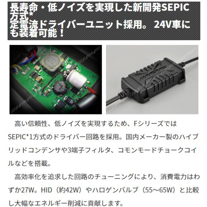 IPF F151HLB IPF LED ヘッドランプバルブ Fシリーズ コンパクト HB3/4