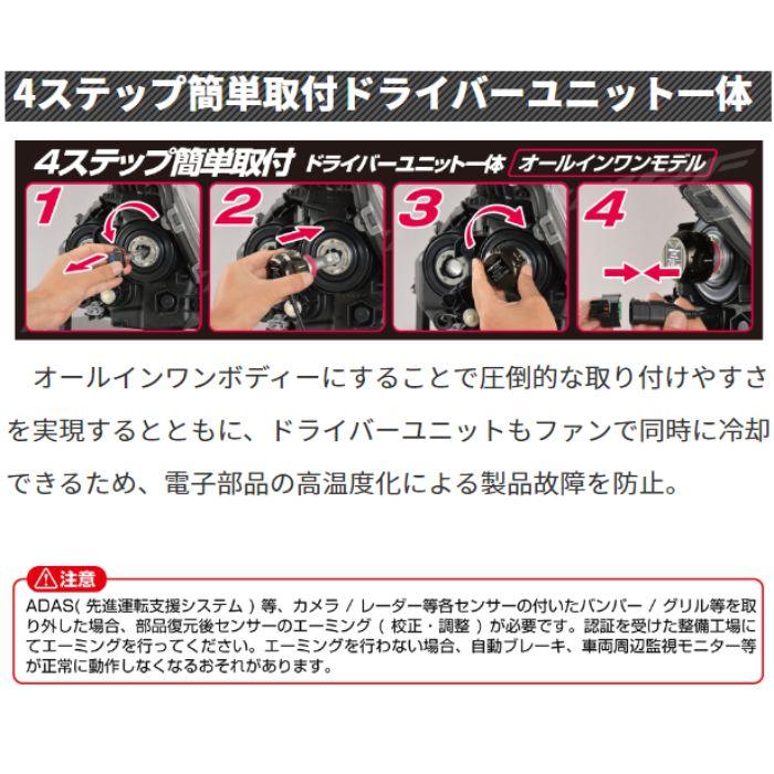 F301HLB IPF LEDヘッドランプバルブ F シリーズ H11 6500k 5000lm