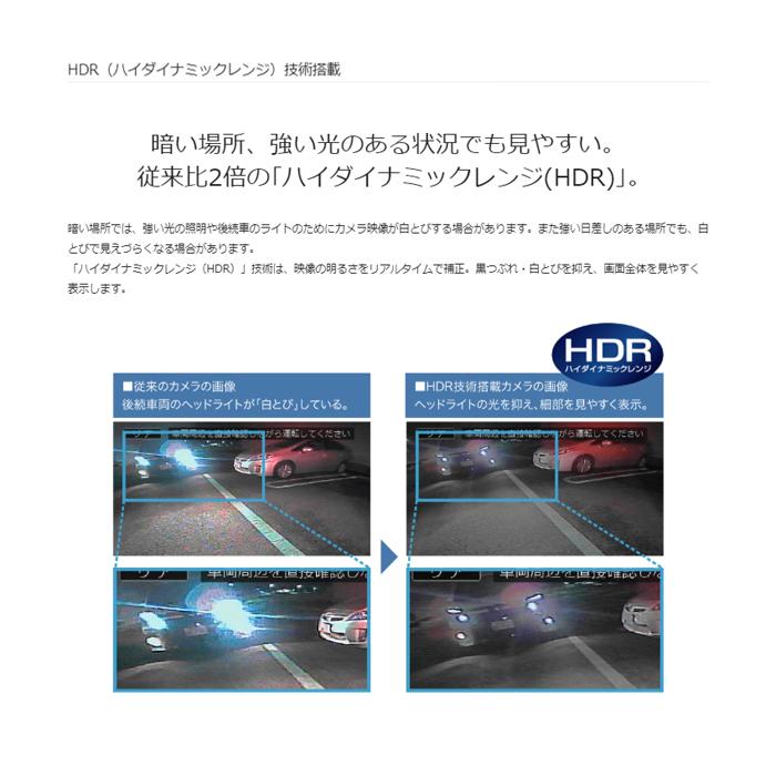 HCE-C1000D-CHR-W C-HR専用 HDRバックビューカメラパッケージ セット