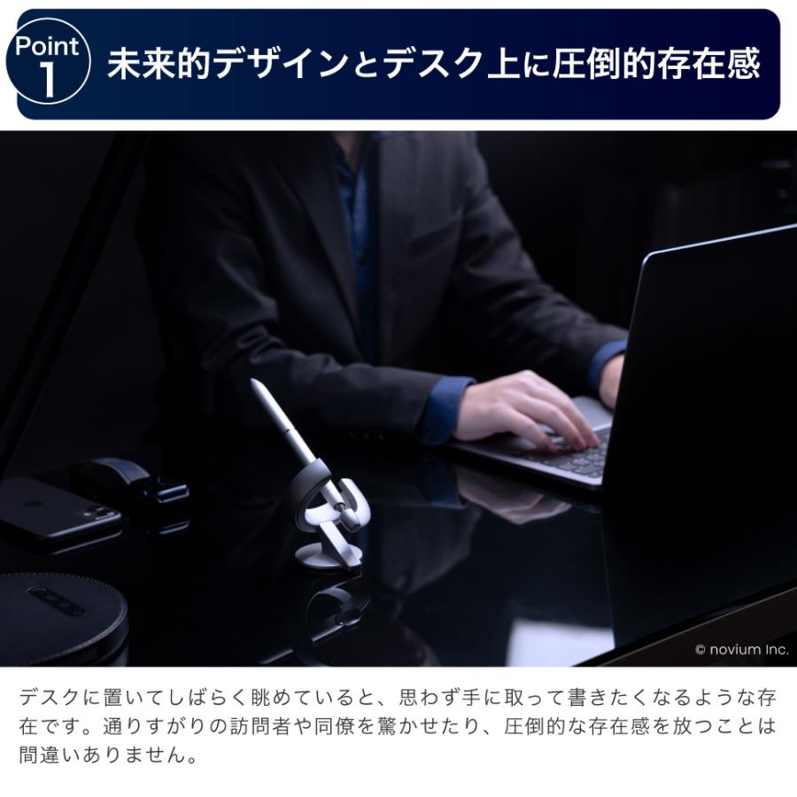 Hoverpen 60° ホバーペン novium 無重力 ボールペン デスクペン 高級