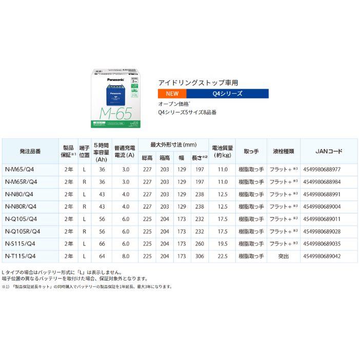 Panasonic 【返品交換不可】【ブルーバッテリー安心サポート付