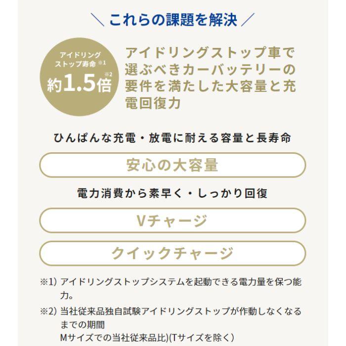 【返品交換不可】【ブルーバッテリー安心サポート付】N-S115/A4　S-85/S-95対応バッテリー　カオス　caos　パナソニック　バッテリー　アイドリングストップ車用｜autowing｜07