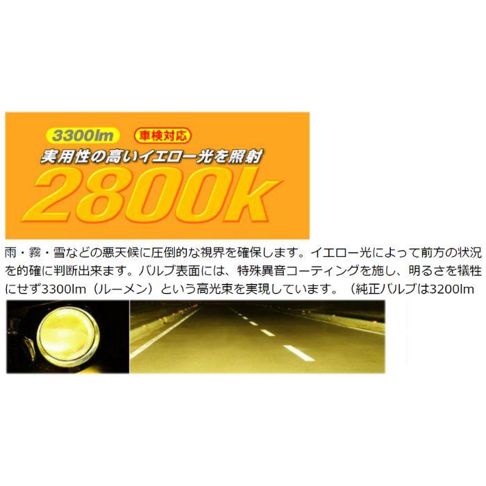 RGH-CBP22 RG レーシングギア Racing gear HIDキット プレミアムモデル ヘッド/フォグ共有可能 完全防水 3年保証 12V　H3 2800K_1