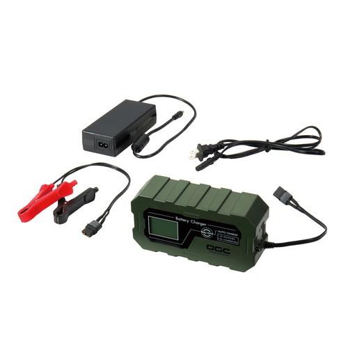 バッテリーチャージャー 楽天市場】【マラソン☆エントリーでP10倍】バイクバッテリー充電器+