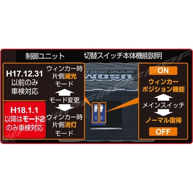 PTクルーザーPT24 本国ヘッドライト IPF ウインカーポジションキット