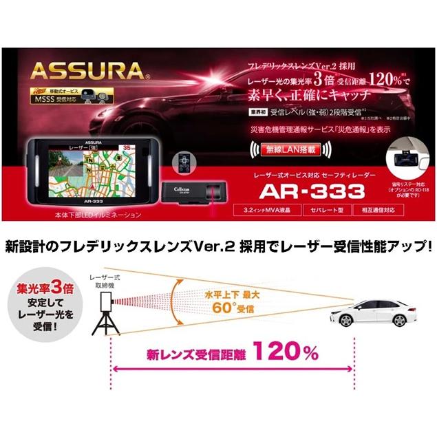 セルスター(CELLSTAR) レーザー式オービス対応セーフティレーダー AR
