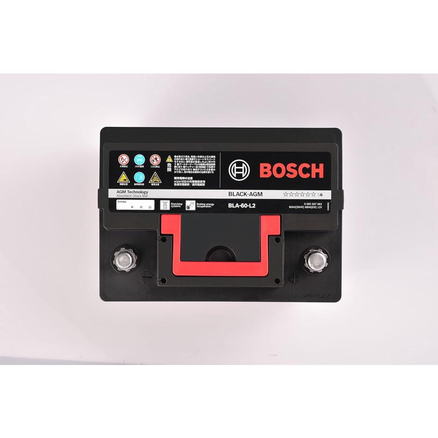 【正規品】 BOSCH ボッシュ バッテリー  BLACK-AGM BLA-12 12Ah 補機バッテリー メルセデスベンツ用｜autowork｜05