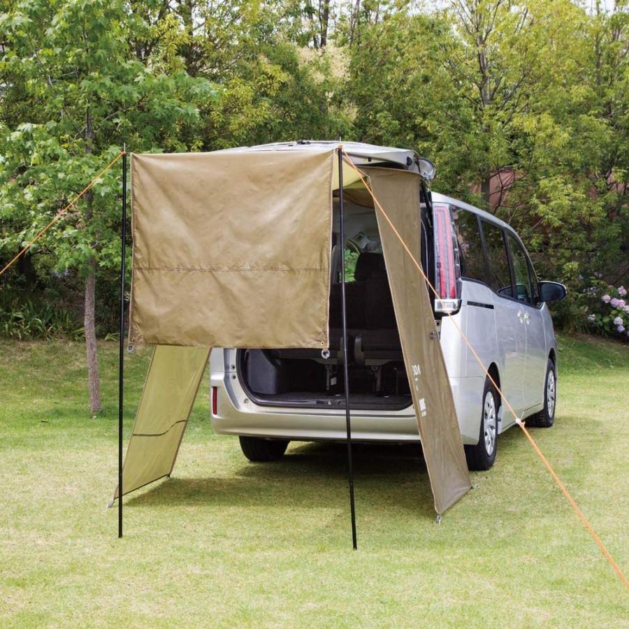 槌屋ヤック U-V1 VISOA×LOGOS カージョイントタープ : 4979969846058  