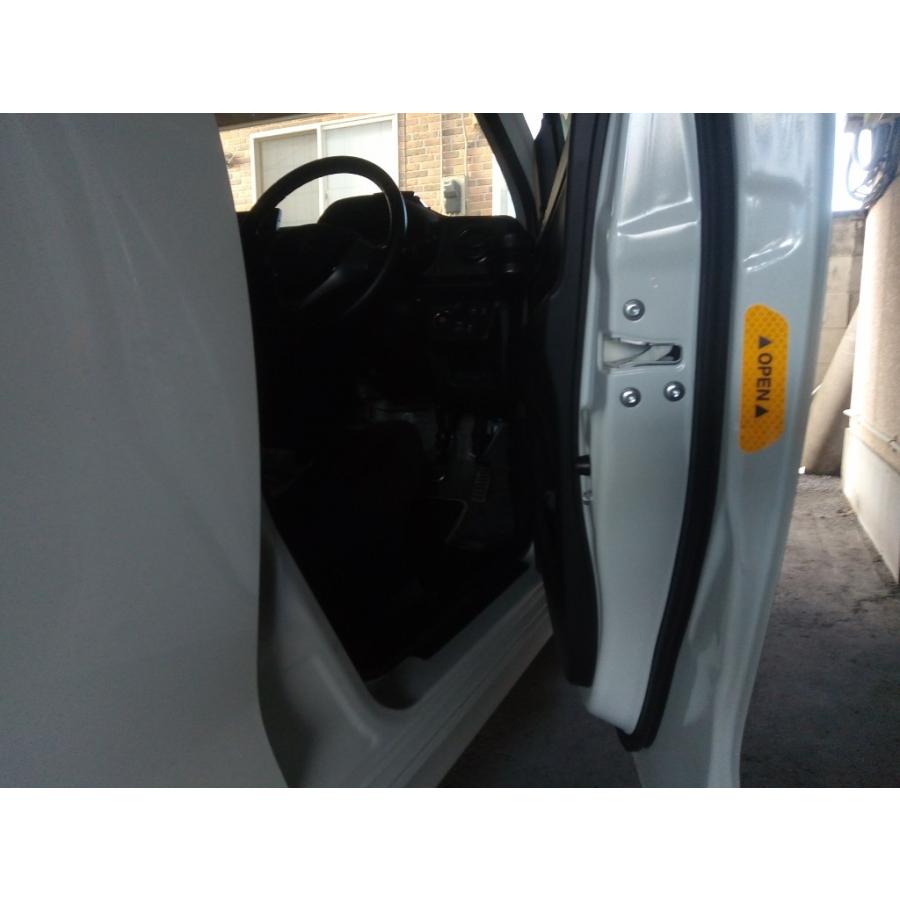 スイフト 3M製ドアオープン反射ステッカー OPEN リフレクター ZC13S