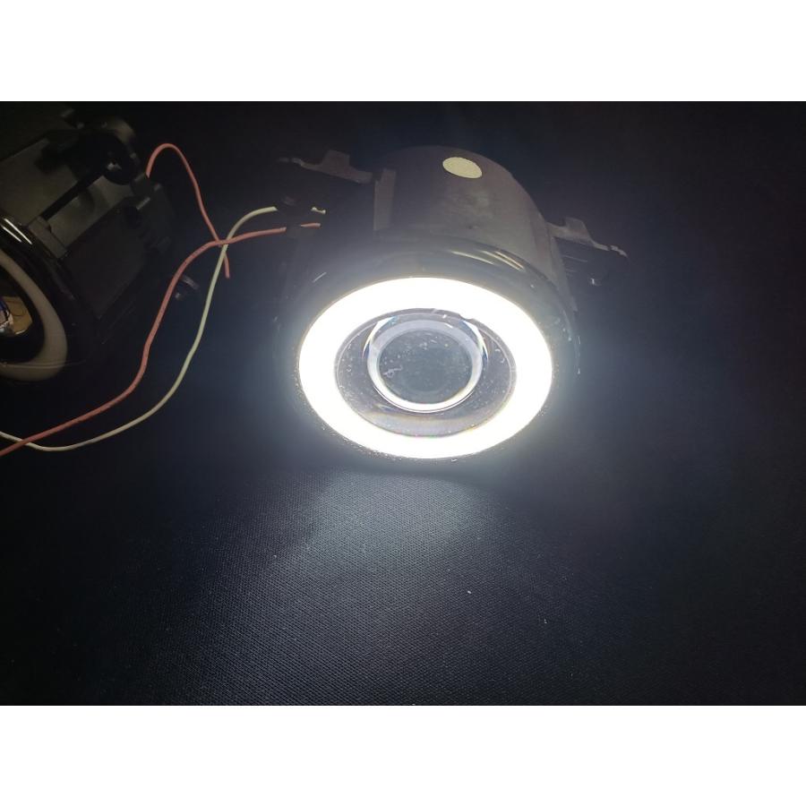 スイフト&スイフトスポーツ 純正互換 イカリング付きLEDフォグランプ ユニット COBチップ E-Mark ZC13S,ZC53S,ZD53S,ZD83S,ZC83S,ZC33S,ZC43S