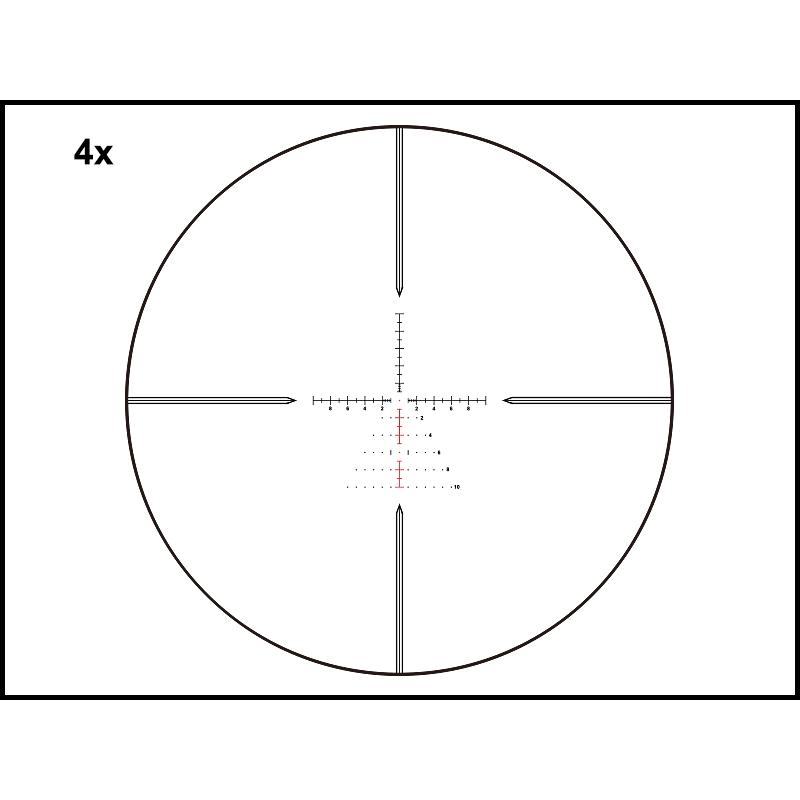 ライフルスコープ MARCOOL 4−24ｘ50 30mmチューブ ミルタレット ミルレチクル 実銃 FFP ロングレンジ 【ヘヴィ】 散弾銃