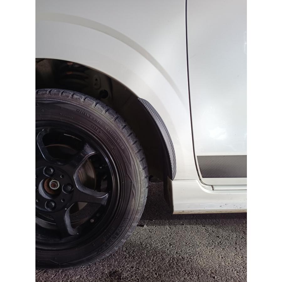 HA36S アルトほか カーボン調ミニフェンダーフレアー