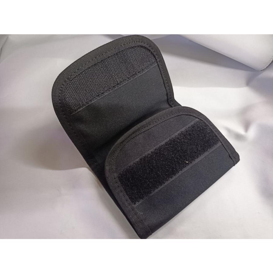 ライフル装弾ポーチ 弾差 12発 弾差し ブレットポーチ 黒 狩猟 射撃