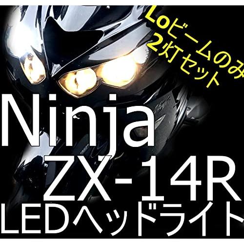 カワサキ ニンジャZX-14R LEDヘッドライトセット ロービームのみ