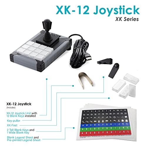 Xキー3軸USB精密ジョイスティック（12キー、XK-12ジョイ）