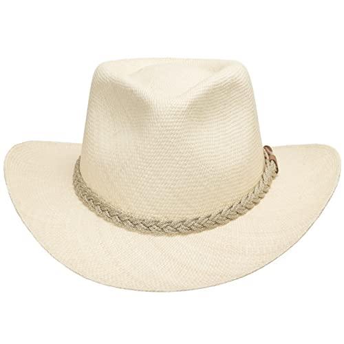 ultrafino Authentic Aficionado Straw Panama Hat カラー: ベージュ