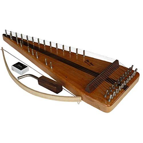 Zither Heaven Cherry Bowed Psaltery w/22 Strings made in the USA