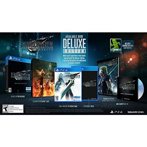 Final fantasy 7 remake deluxe edition deals