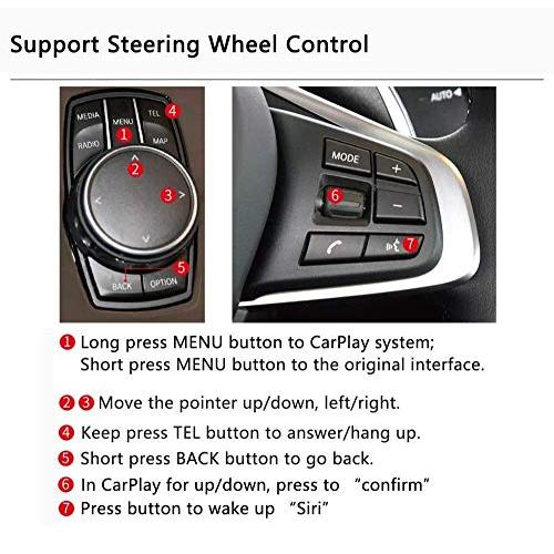 2021 CarlinKit NBT ワイヤレス CarPlay レトロフィットキット BMW X1 X2 X3 X4 X5 X6 シリーズ NBTシステム iOS 13 14 Android 自動 AirPlay ミラーリング キーボード