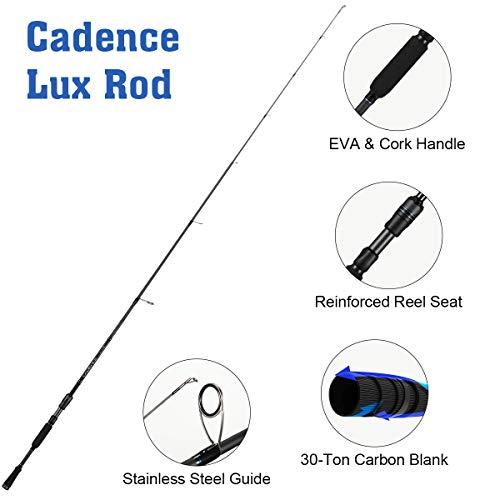 セットアップ Cadence Lux スピニングロッド Lux-662S-MF