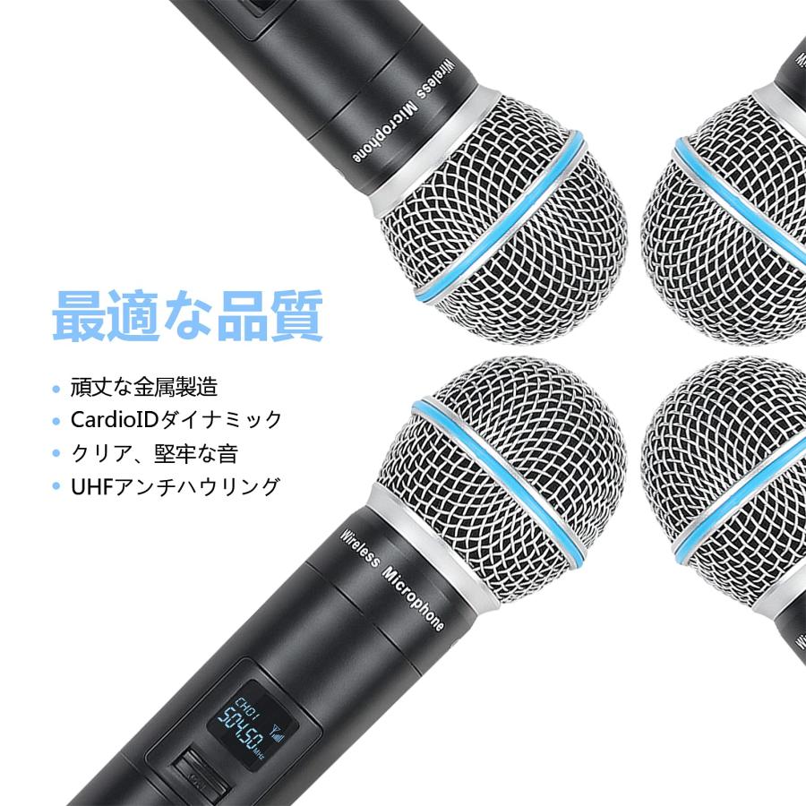 XTUGA A 140ワイヤレスマイクシステム、4チャンネルUHF XTUGA A 140ワイヤレスマイクシステム、4チャンネルUHF
