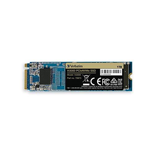 オンライン限定商品  Verbatim 256GB Vi3000 PCIe Gen 3.0 X4 NVMe M.2 2280 内蔵SSD 70871