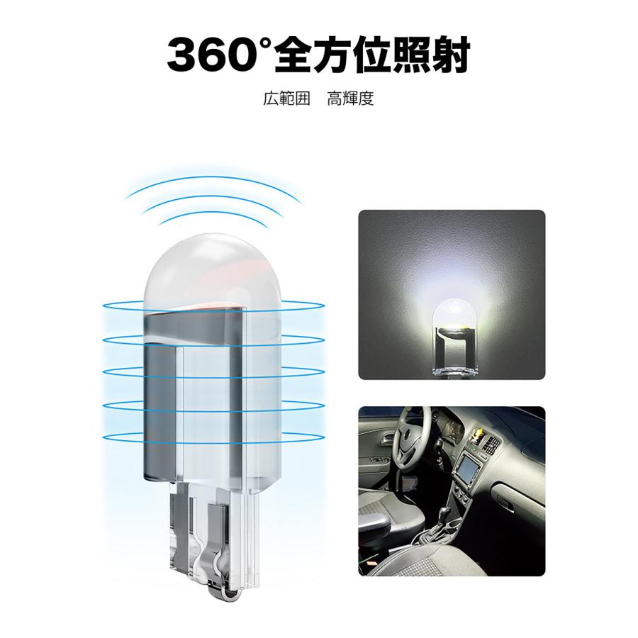 もう1個プレゼント!10個セット 7色 T10 LED ウェッジ バルブ球 ホワイト ポジションランプ ナンバー灯 ルームランプ トランク灯 高耐久 DC 12V車用 :10xT10-COB:FERTE - 通販 - Yahoo!ショッピング もう1個プレゼント!10個セット 7色 T10 LED ウェッジ バルブ球 ホワイト ポジションランプ ナンバー灯 ルームランプ トランク灯 高耐久 DC 12V車用 :10xT10-COB:FERTE - 通販 - Yahoo!ショッピング
