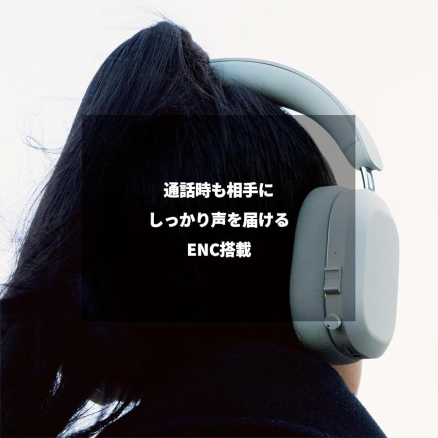 MONDO ブルートゥースヘッドホン Over Ear トランスペアレント M1002 ［ノイズキャンセリング対応 /Bluetooth対応］_4
