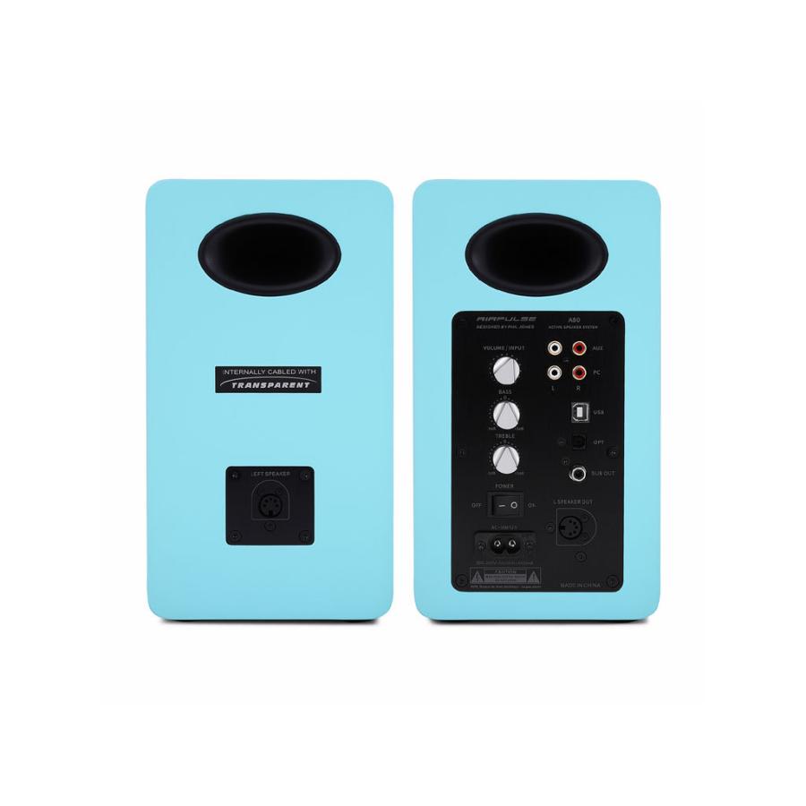 A80 HD ELECTRIC BLUE AIRPULSE [ エアパルス ] アクティブスピーカー [ペア] [日本国内 50SET 限定販売2022年モデル]の画像