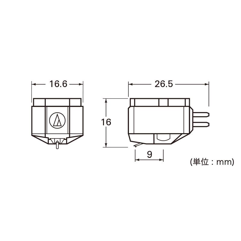 AT33PTG/II audio-technica(オーディオテクニカ)u3000MCカートリッジ