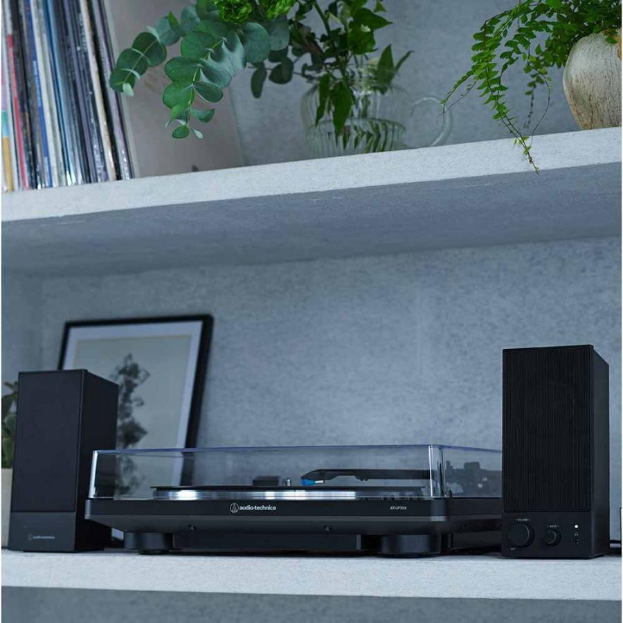 オーディオテクニカ（audio-technica） AT-LP70X BG(ブラック/グレー