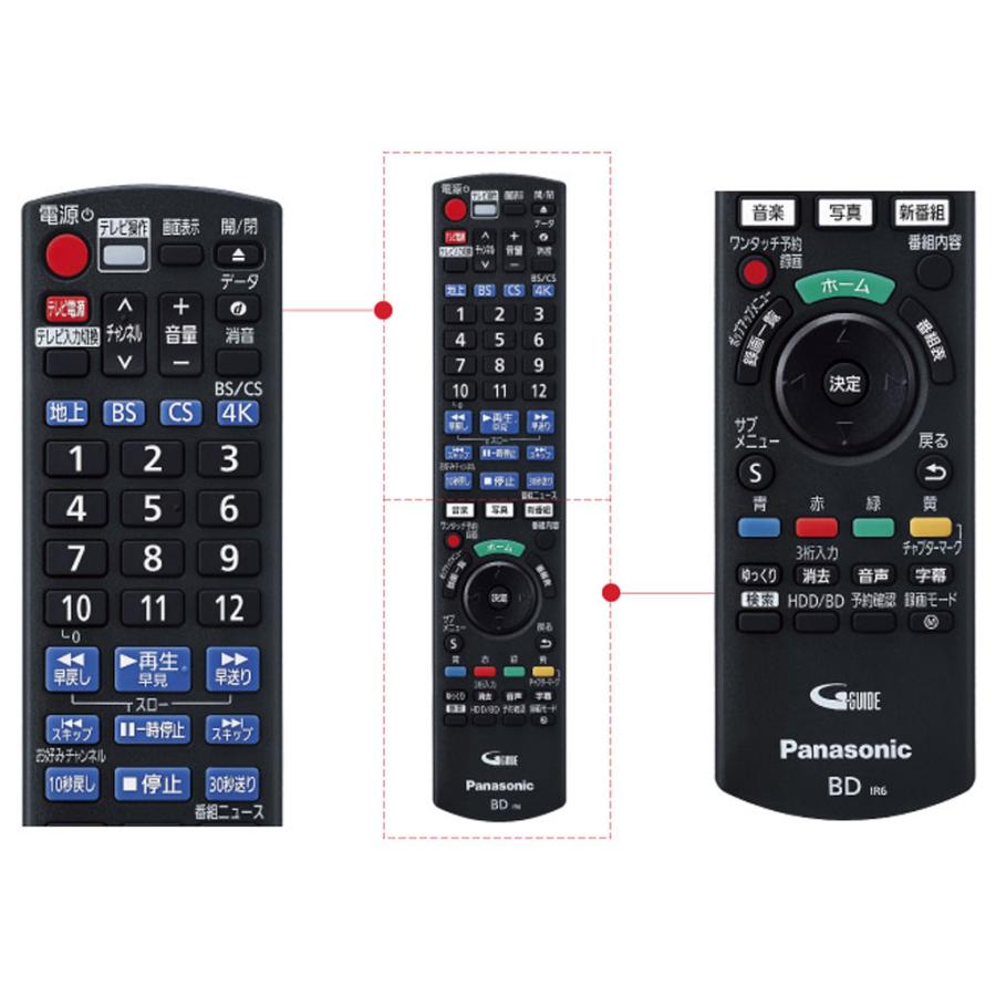 Panasonic（パナソニック） DMR-4T403 Panasonic 4Kチューナー内蔵