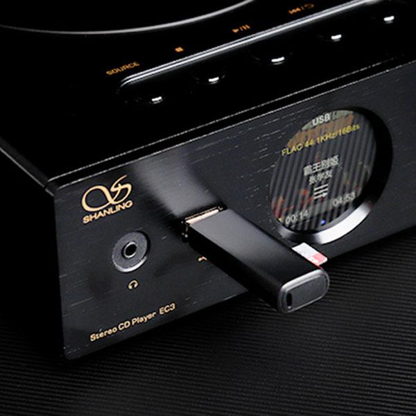 EC3 BLACK SHANLING [シャンリン] トップローディングコンパクトCDプレーヤー |  | 05