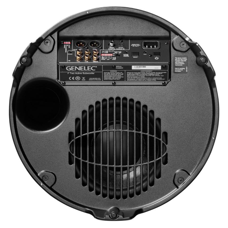 F Two (B) [ MM:ブラック ] Genelec ［ジェネレック］ サブウーファー