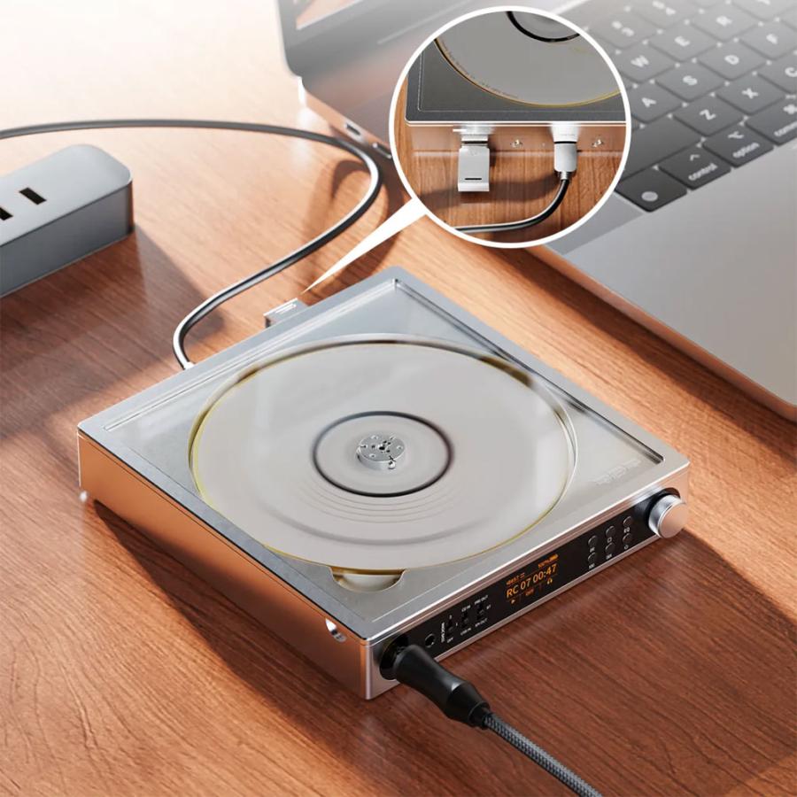FiiO（フィーオ） DM15 R2R [FIO-DM15R-B]ブラック ポータブルCD