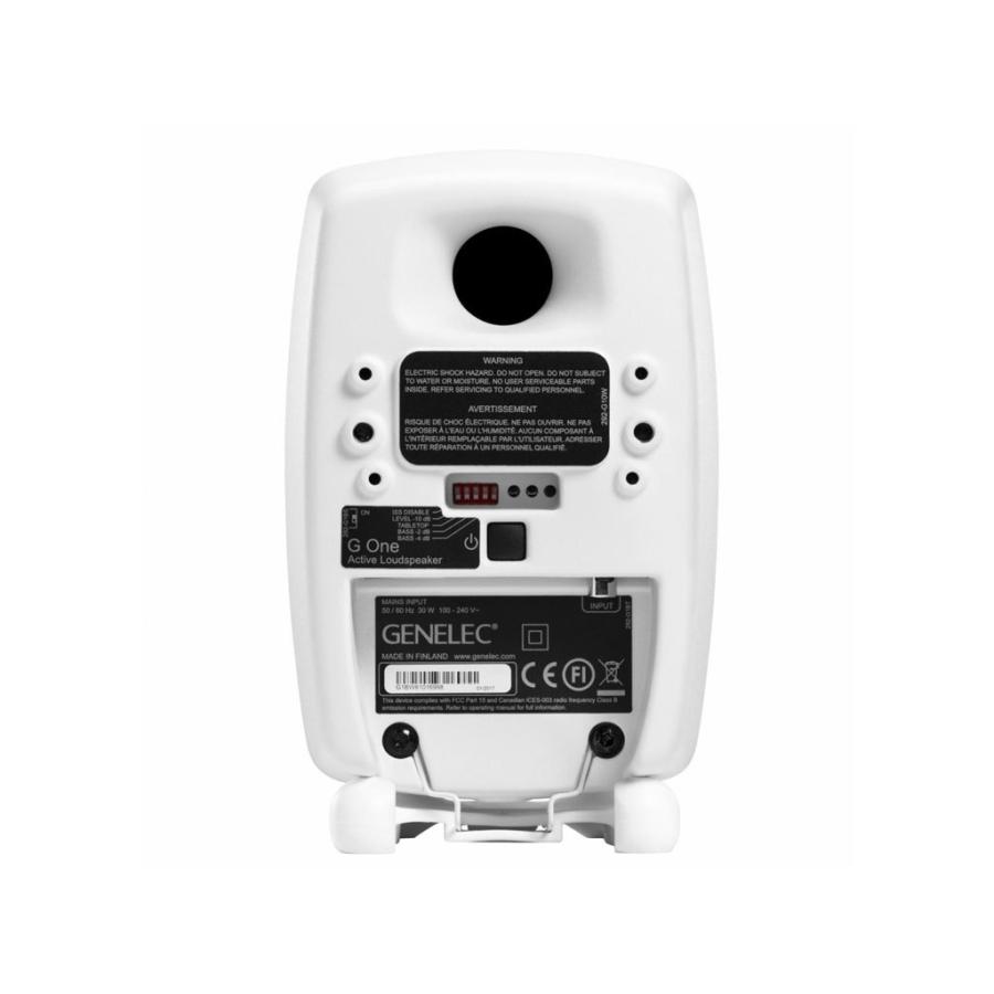 Genelec G One ホワイト　スピーカー　美品 Amazon.co.jp: Genelec ジェネレック G One アクティブ