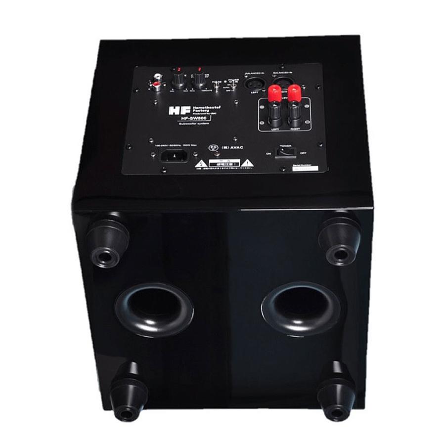 HF-SW800B Home theater Factory produced by avac [ホームシアターファクトリー] サブウーファーの画像