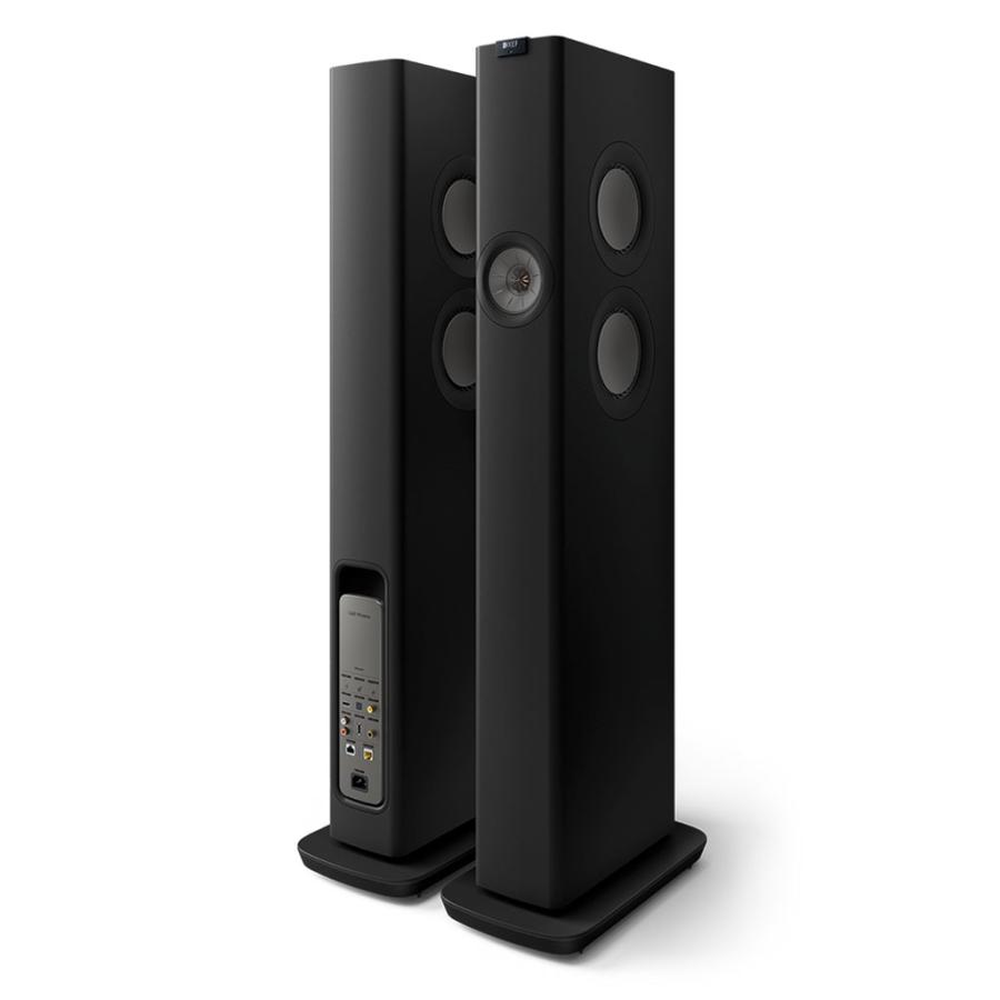 LS60 Wireless [CB:CARBON BLAC] KEF [ケーイーエフ] ワイヤレスHiFiスピーカー [ペア] KEF JAPAN正規仕入品｜avac｜02