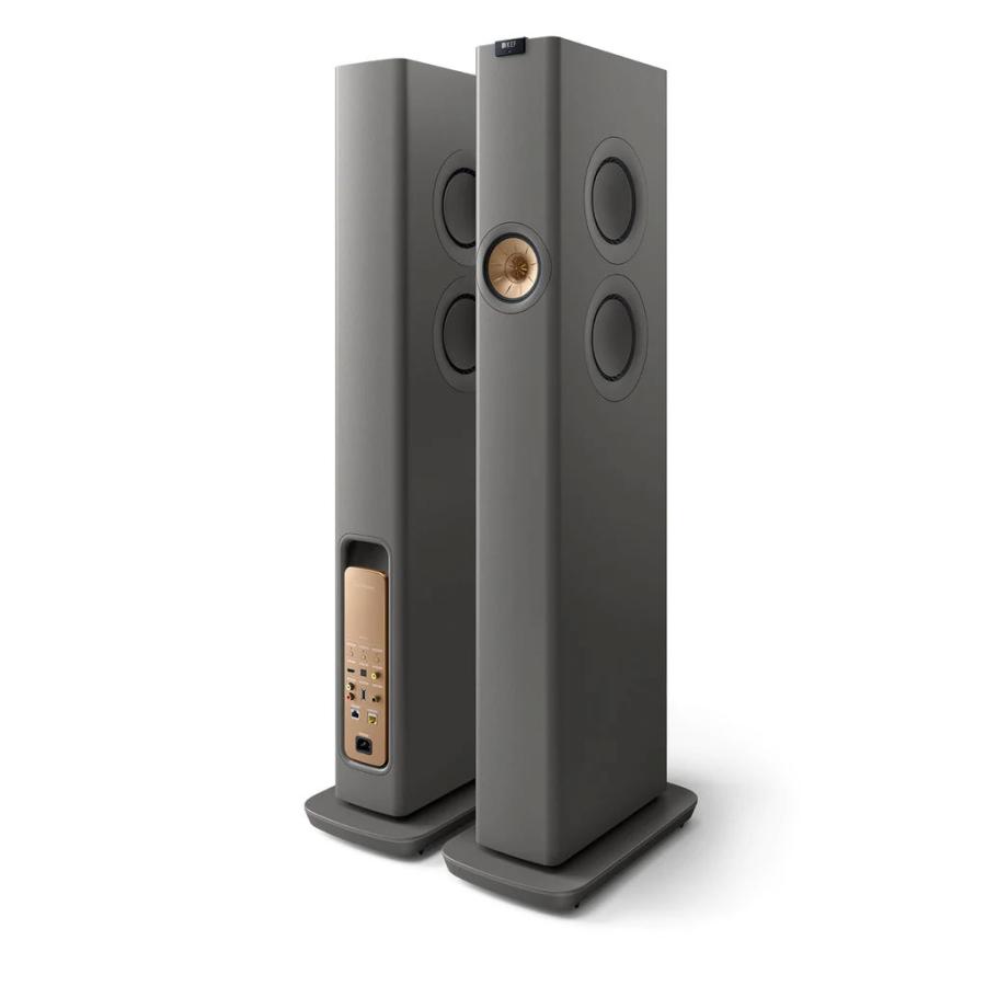 LS60 Wireless [TG:チタニウムグレー] KEF [ケーイーエフ] ワイヤレスHiFiスピーカー [ペア] KEF JAPAN正規仕入品｜avac｜02