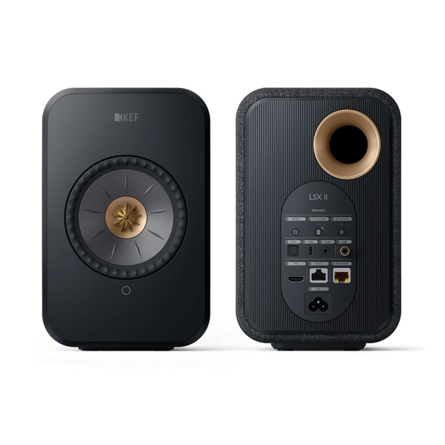 LSX II [BK:カーボンブラック] KEF [ケーイーエフ] ワイヤレスHiFi 