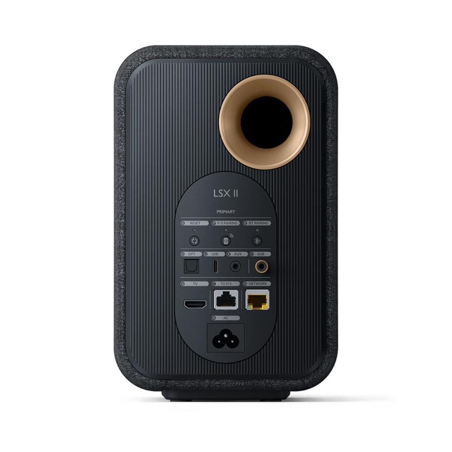 LSX II [BK:カーボンブラック] KEF [ケーイーエフ] ワイヤレスHiFi 