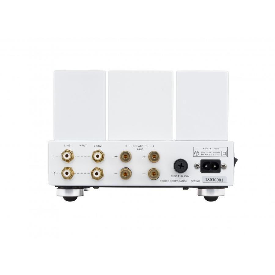 Pearl TRIODE[トライオード] 管球式プリメインアンプ : アバック