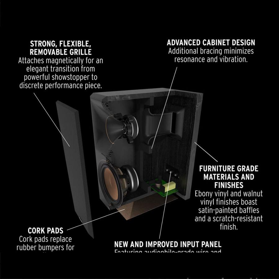 Klipsch RP-600M II [クリプシュ] ブックシェルフスピーカー
