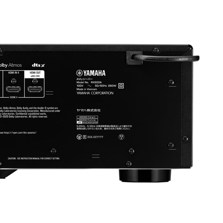 RX500A YAMAHA [ヤマハ] AVアンプ [7.1chネットワークAVレシーバー] 【2026年8月下旬 発売】 | YAMAHA | 06