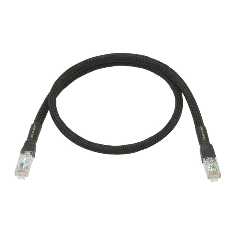 美品 SAEC サエク SLA-500 オーディオ用高品質LANケーブル1.8m SLA-500 [1.8m] SAEC [サエク] オーディオ用高品質LANケーブル