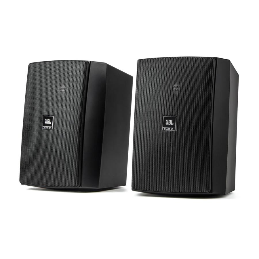 【美品】JBL Stage XD-5 全天候型スピーカー（ペア）元箱・付属品完備 JBL（ジェイビーエル） Stage XD-5 [ブラック] 全天候型 2ウェイ