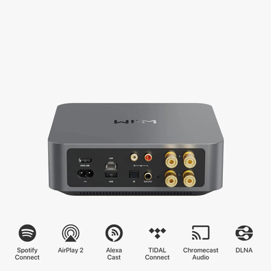 新品　WiiM Vibelink Amp アンプ スペースグレー WiiM WiiM Vibelink Amp Space Gray [WIM-VLAMP-SG]｜新品通販