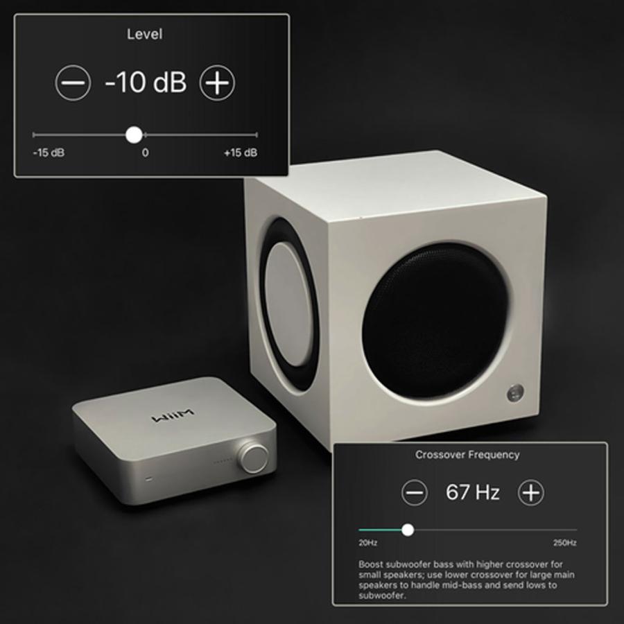 【新品級】 WIIM アンプ シルバー WiiM WiiM AMP Space Gray｜新品通販フジヤエービック