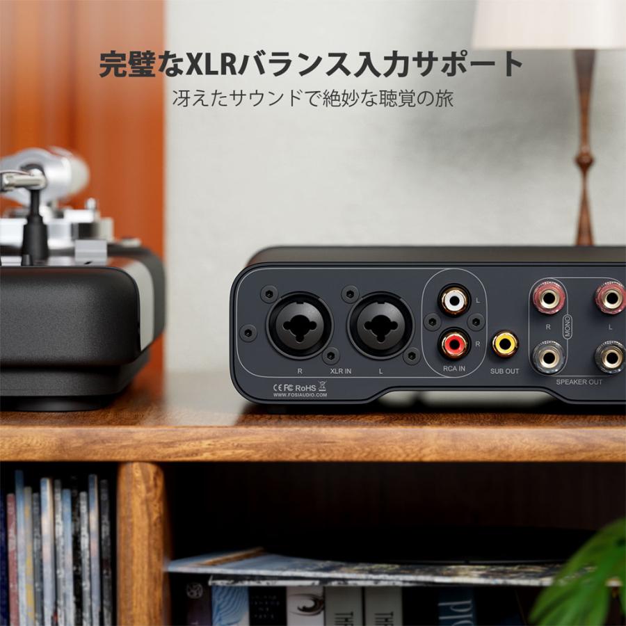 ZA3 [ZA3-32V/5A] Fosi Audio [フォシオーディオ] XLRバランス入力 小型パワーアンプ ステレオ・モノラル切替対応 |  | 02