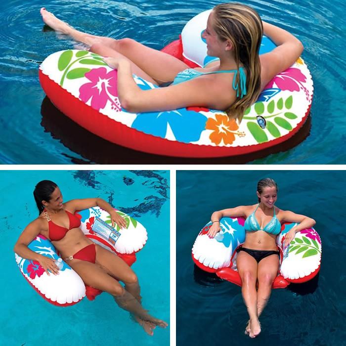 1人乗り 浮き輪 フローター プール WOW (ワオ) ユーフロート pool4 | WOW | 01